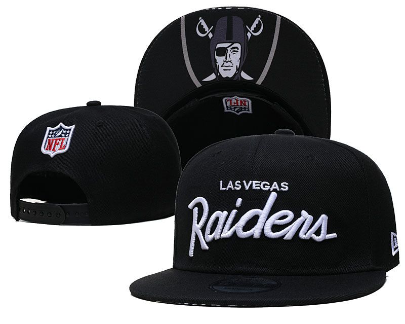 2022 NFL Oakland Raiders Hat YS09244->->Sports Caps
